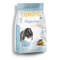  CUNIPIC Alpha Pro Senior rabbit - Sensitive/sterilized - Teljes értékű eledel nyulaknak 1,75kg