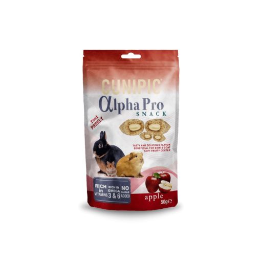 CUNIPIC Alpha Pro Snack - Apple - Almás 50g