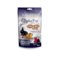 CUNIPIC Alpha Pro Snack - Berry - Bogyós gyümölcsös 50g