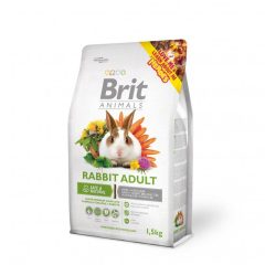   Brit Animals Rabbit Adult Complete - Teljes értékű nyúltáp felnőtt nyulaknak 1,5kg