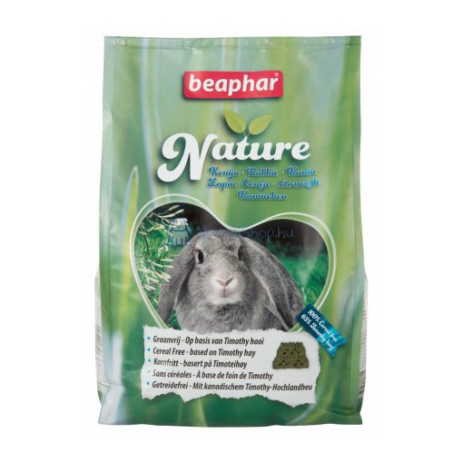 Beaphar Nature Teljes értékű nyúleledel 750g