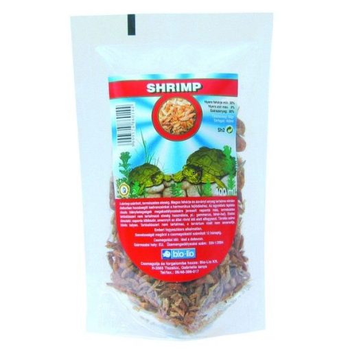 Bio-Lio Shrimp Szárított rák eleség teknősöknek 400ml