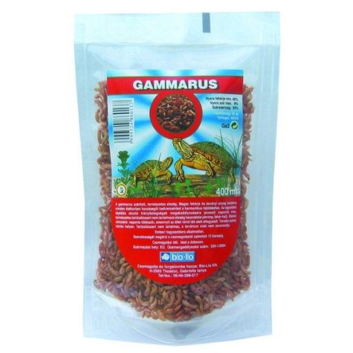 Bio Lio Gammarus szárított rák eleség teknősöknek 400ml