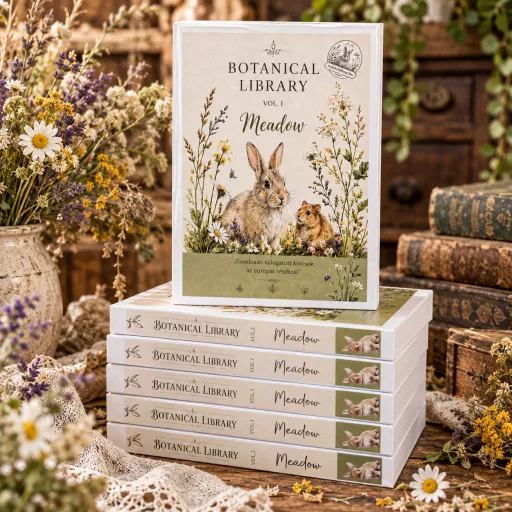 NYUSZISHOP.HU - BOTANICAL LIBRARY könyvsozozat- Vol. 1 - Meadow