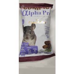   Cunipic Alpha Pro Chinchilla - Teljes értékű eledel csincsillák számára TERMÉKMINTA 60 g