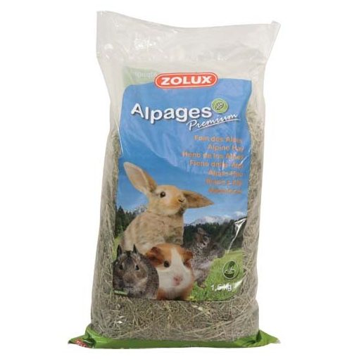 Zolux Alpesi prémium széna 1,5 kg