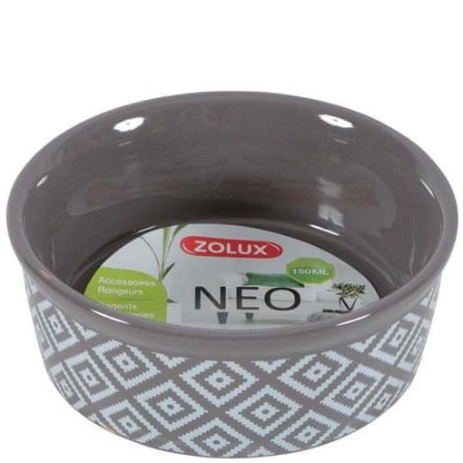 ZOLUX NEO Sandstone Kerámia tál 250 ml szürke/fehér