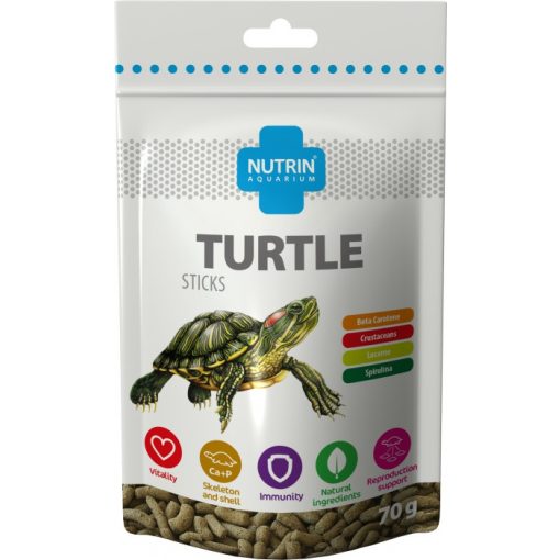 Nutrin Turtle Sticks  - Teljes értékű takarmány vízi teknősök számára 70g