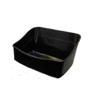 Ferplast L 305 nyúl wc szögletes - FEKETE