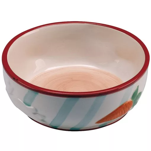 Ferplast Rabbit bowl - kerámiatál 360 ml - BARNA