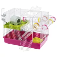   Ferplast Laura 2 szintes ketrec hörcsöknek kiegészítőkkel 46 x 29,5 x 37,5 cm