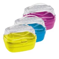   Ferplast Aladino kisállat szállítóbox S 16 x 20 x 13,5 cm - SÁRGA