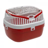   Ferplast Aladino kisállat szállítóbox M 30 x 23 x 21 cm - PIROS