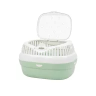   Ferplast Aladino kisállat szállítóbox L 36 x 26 x 23 cm - ALMAZÖLD