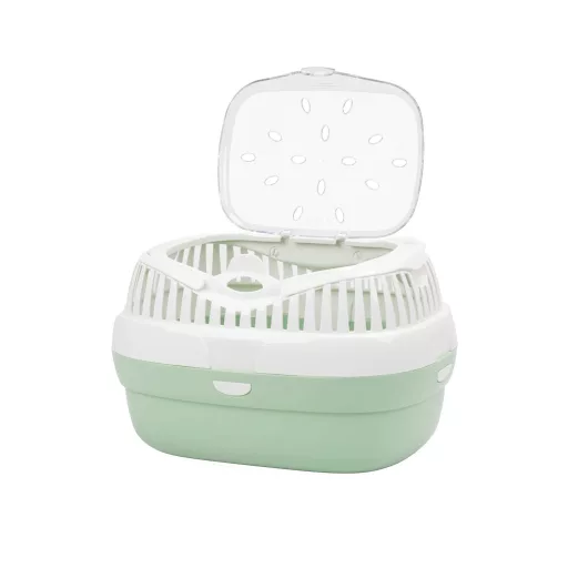 Ferplast Aladino kisállat szállítóbox L 36 x 26 x 23 cm - ALMAZÖLD