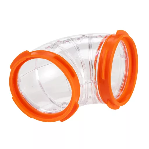 Ferplast FPI 4810 kiegészítő elem könyök cső - Ø 6 cm - NARANCS