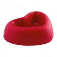   Georplast Amore Small Szív alakú műanyag tál 250ml - MAGENTA