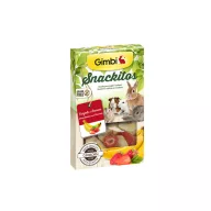Gimbi Snackitos Eper Banán 60g