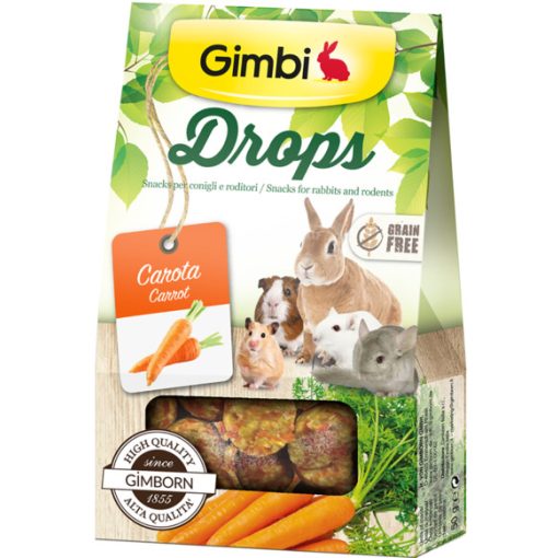 Gimbi Drops - Gabonamentes csemege Répával 50g