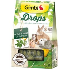   Gimbi Drops - Gabonamentes csemege Mezei gyógynövényekkel 50g