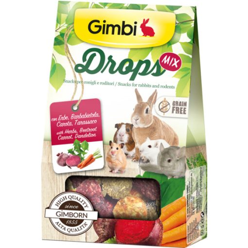 Gimbi Drops MIX - Gabonamentes csemege 50g