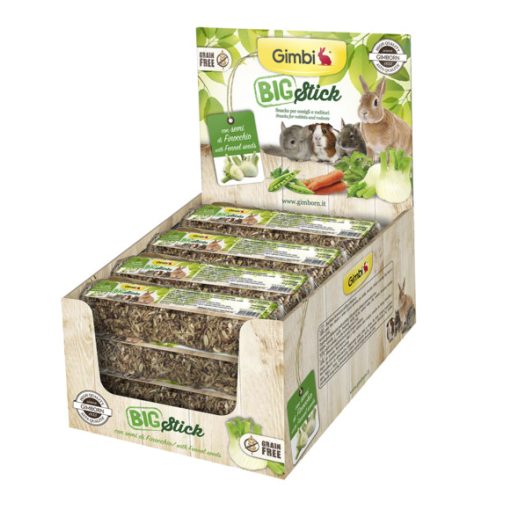 Gimbi BigSticks - Gabonamentes rudak édesköménnyel 70g