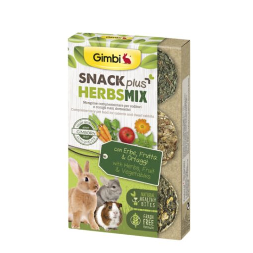 Gimbi SnackPlus Herbs Mix - Fűszernövénnyekkel 50 g