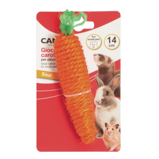 Camon Répa alakú  csörgős játék sziszálból 14 cm