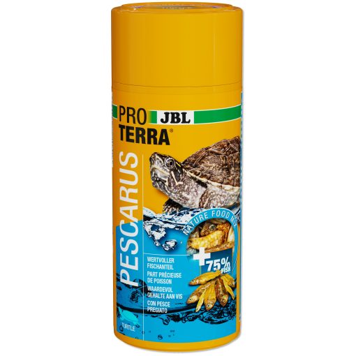 JBL PROTERRA Pescarus - kiegészítő eleség (egész hal, garnéla) mocsári és vízi teknősök részére (250ml/36g)