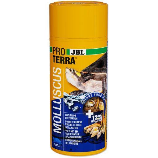 JBL PROTERRA Molluscus - kiegészítő eleség (csigák,gammarus, vízi rovarok) 250ml/60g