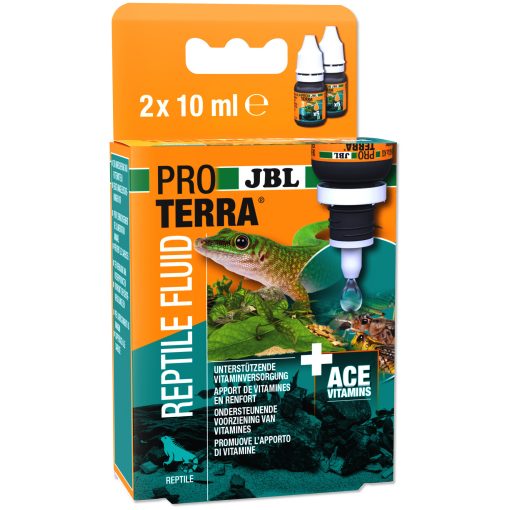 JBL PROTERRA reptile Fluid - ásványi anyagok és nyomelemek terráriumi állatok részére (2x10ml/45,38g