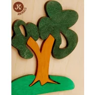JK Animals sarok faház nyulaknak 27 × 27 × 15 cm