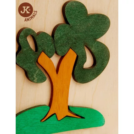 JK Animals sarok faház nyulaknak 27 × 27 × 15 cm