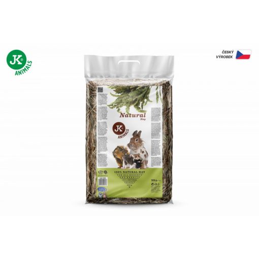 JK Animals Natural széna - NATÚR 500g