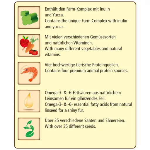 JR Farm Farm Food - hörcsögeledel felnőtt 500g