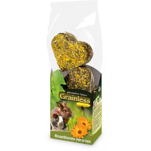 JR Farm Grainless Little hearts - Gabonamentes kis szívek - KÖRÖMVIRÁGGAL 105g