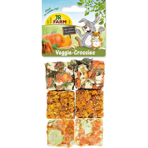 JR Farm Veggie-Crossies Zöldségkockák 100 g