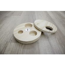 KERBL Lemezes logikai játék fából ⌀19 cm