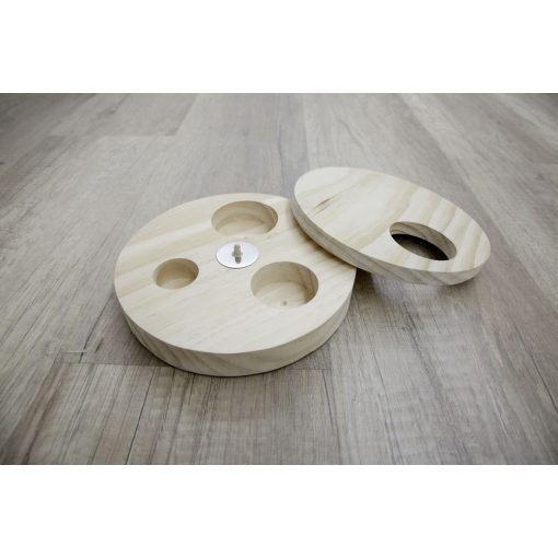 KERBL Lemezes logikai játék fából ⌀19 cm