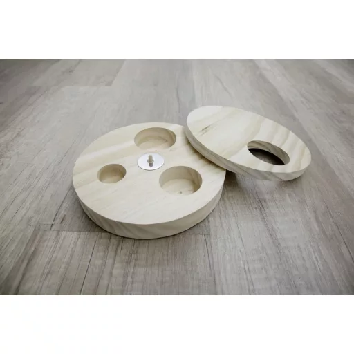 KERBL Lemezes logikai játék fából ⌀19 cm