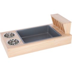   KERBL Digging and feeding station - Búvóhely-és etetőállomás 70 x 36 x 24 cm