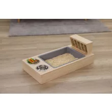KERBL Digging and feeding station - Búvóhely-és etetőállomás 70 x 36 x 24 cm