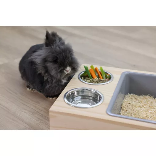 KERBL Digging and feeding station - Búvóhely-és etetőállomás 70 x 36 x 24 cm
