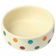 KERBL Pöttyös kerámia tál - 300 ml