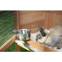 KERBL rácsra szerelhető fém itató 600ml