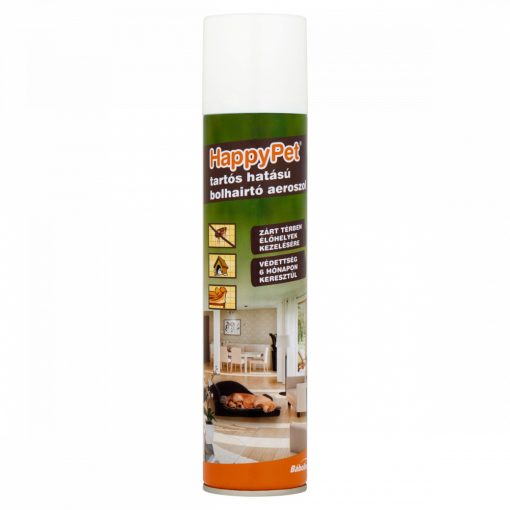 HappyPet tartós hatású bolhairtó aeroszol 300 ml