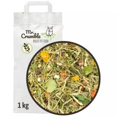   Mr. Crumble – "Hoppel-mix" Teljesértékű gabonamentes nyúleledel 1 kg