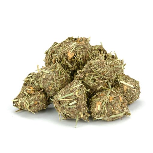 Mr. Crumble – Timothy széna golyók almával és mentával 60g