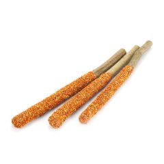 Mr. Crumble – Sárgarépa fáklya mogyorófából XXL sárgarépával 40cm/3db