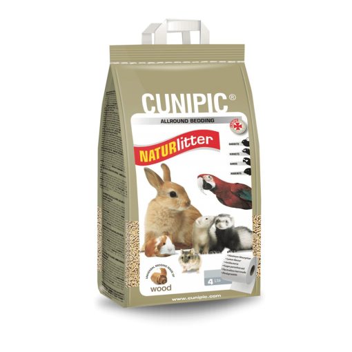 CUNIPIC Naturlitter Wood - Természetes fa alom 15L